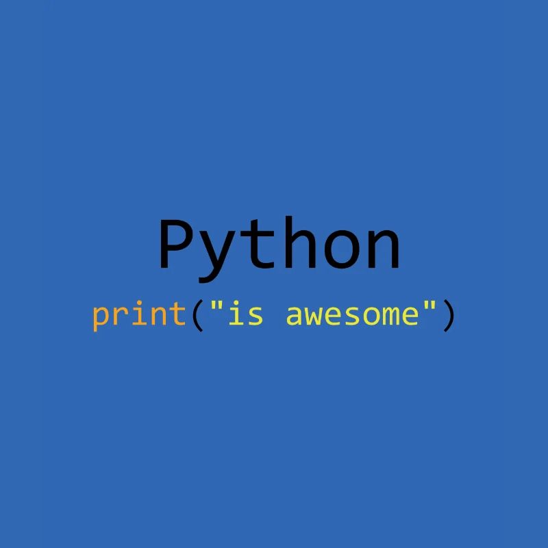 Python is awesome