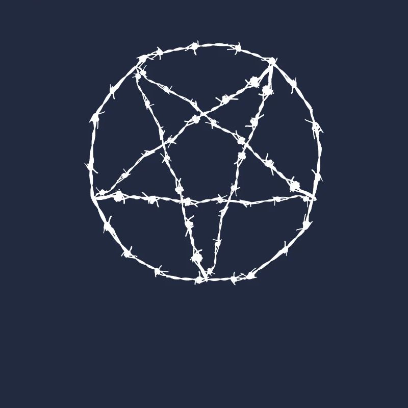 Pentagram stacheldraht Geschenkidee