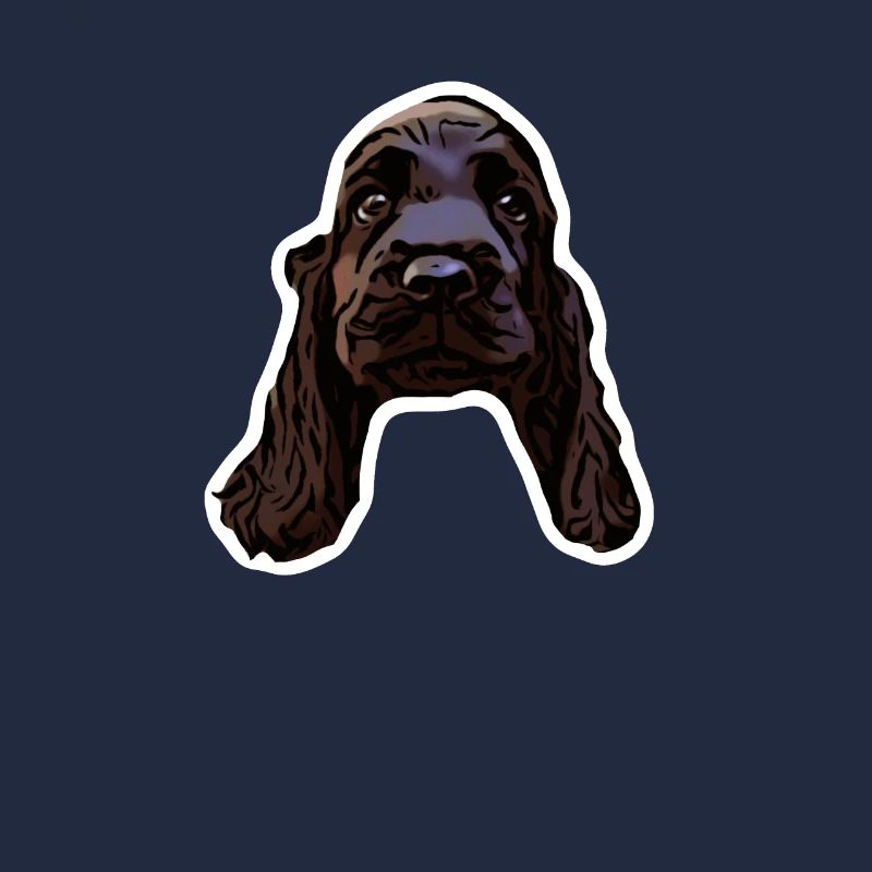 Cocker spaniel chiot mignon chien