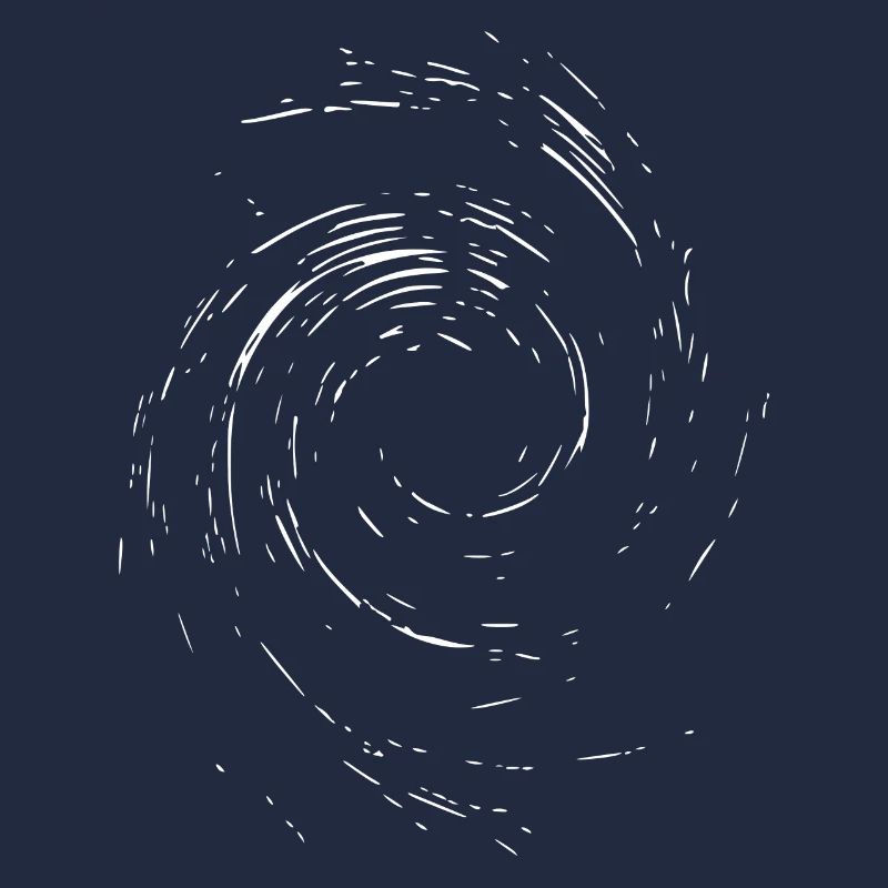 Abstract Vortex / Line / White / Pattern