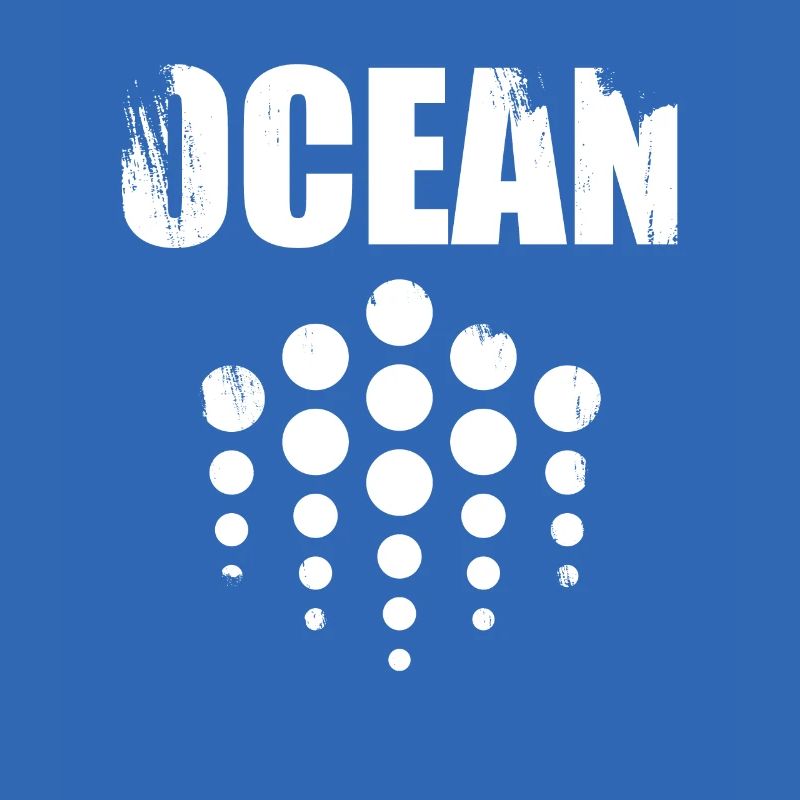 Crypto Cryptocurrency Sign Ocean Gift Idea