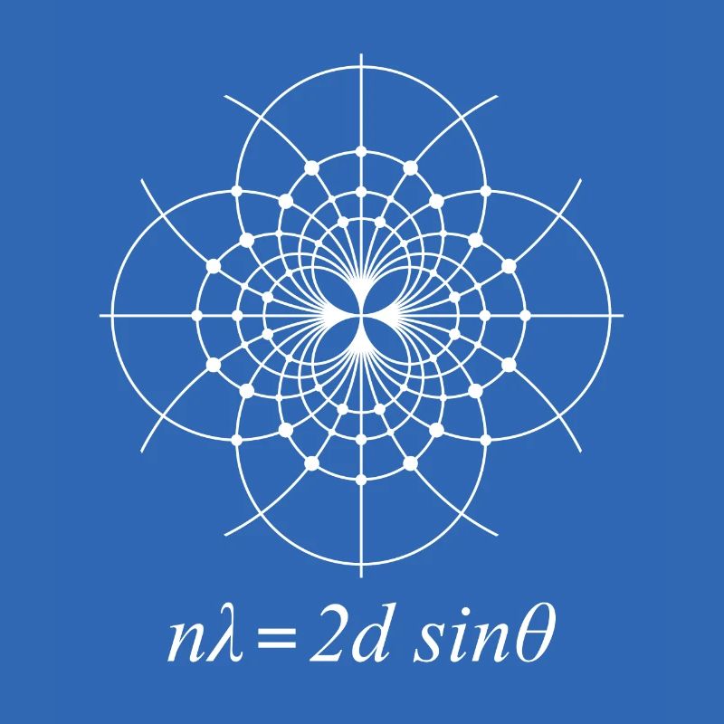 Cristallographie aux rayons X de la loi de Bragg de Laue Diffraction