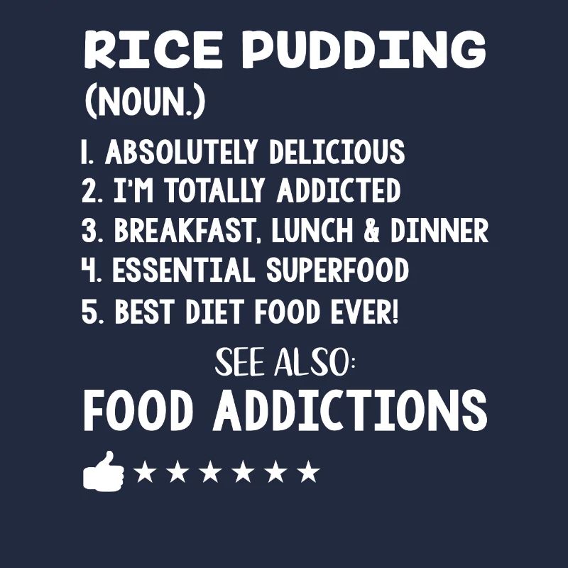 Funny Rice Pudding Definition
