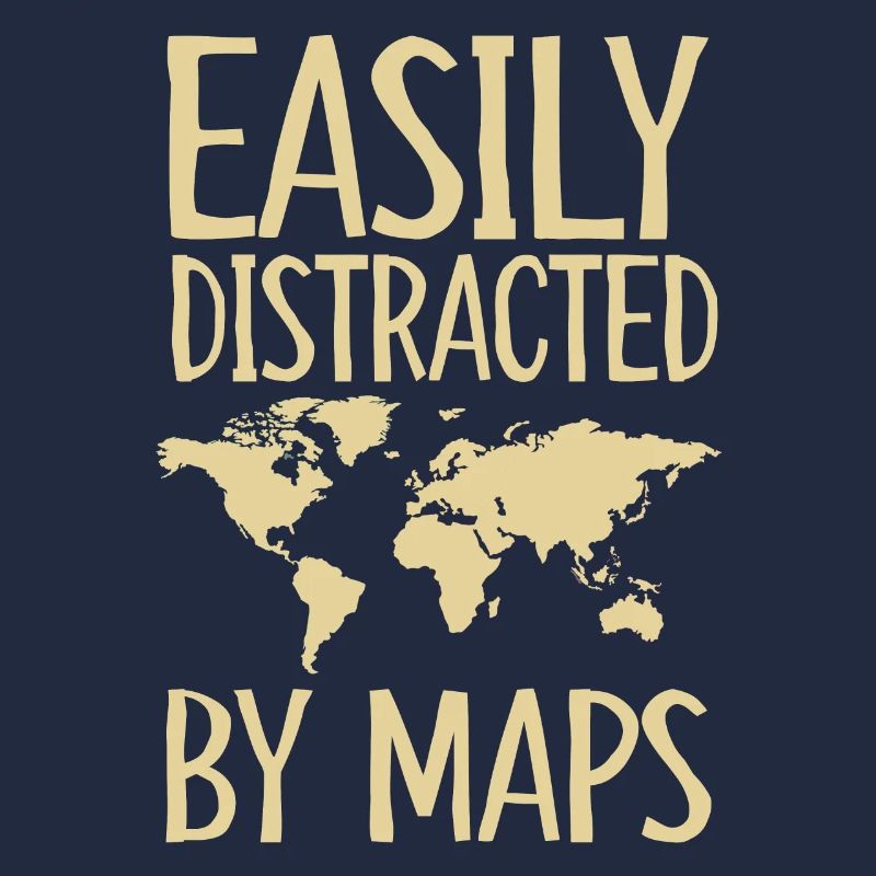 Easily Distracts By Maps