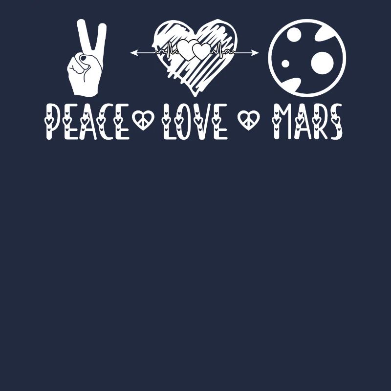 Mars Frieden Liebe