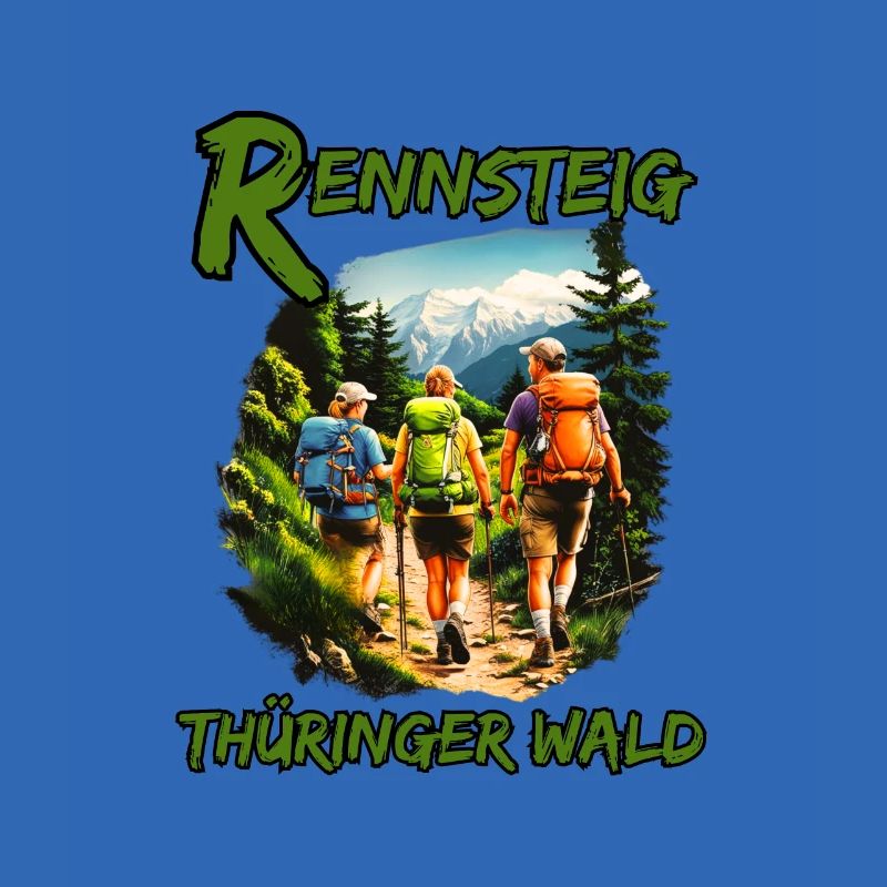 Rennsteig-Forêt de Thuringe-Thuringe