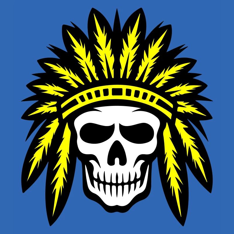 Crâne de chef indien apache