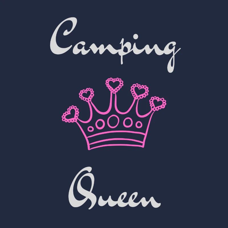 Camping Queen Version 2 (white print)