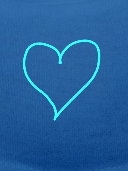 Hellblaues / blaues Herz Geschenkidee