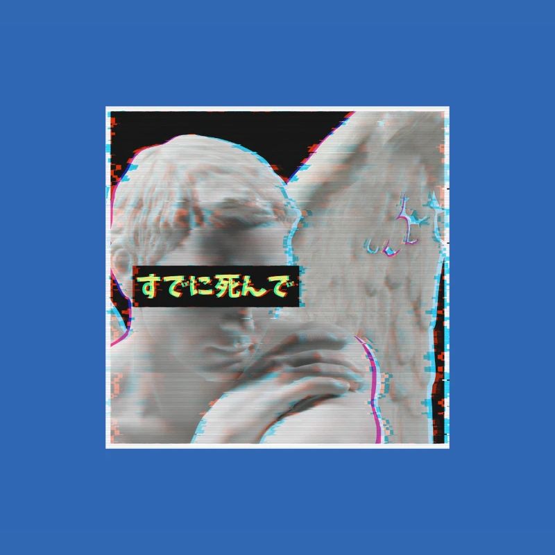 Cadeau de statue de mode esthétique Vaporwave