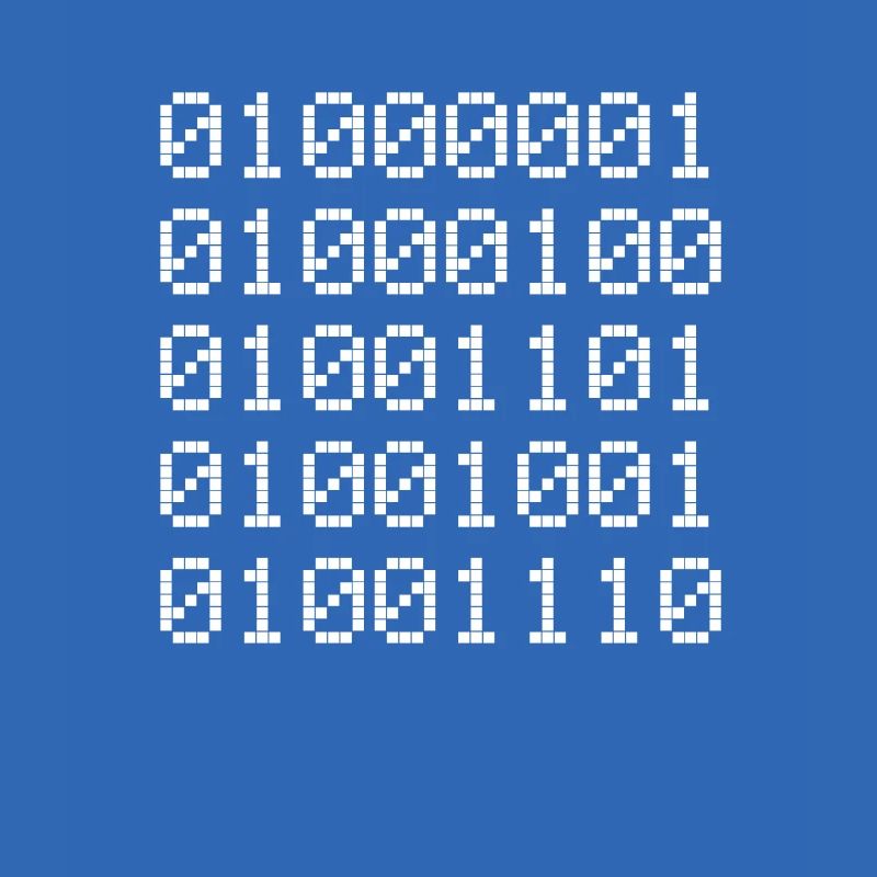 Admin Binär Binärcode Coder Informatiker Binary 01