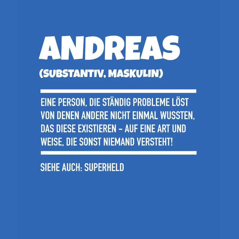 Andreas Name Geschenk
