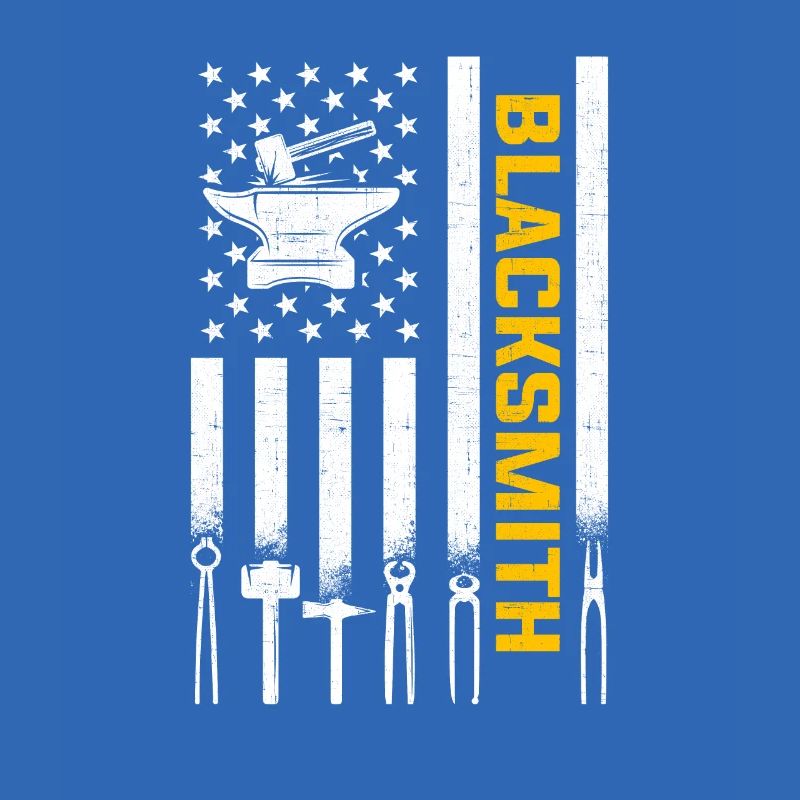blacksmith American Flag, blacksmith