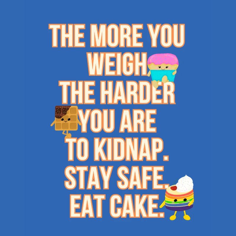 Plus vous pesez, plus vous êtes difficile à kidnapper