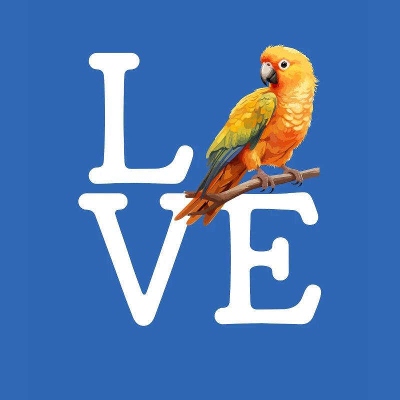Sun Conure, parrot Conure