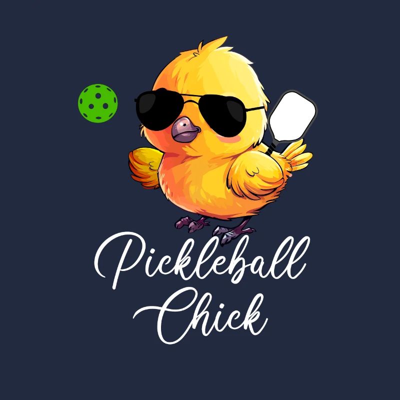 Pickleball Chick, funny pickleball
