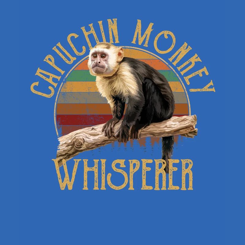 Capuchin monkey whisperer