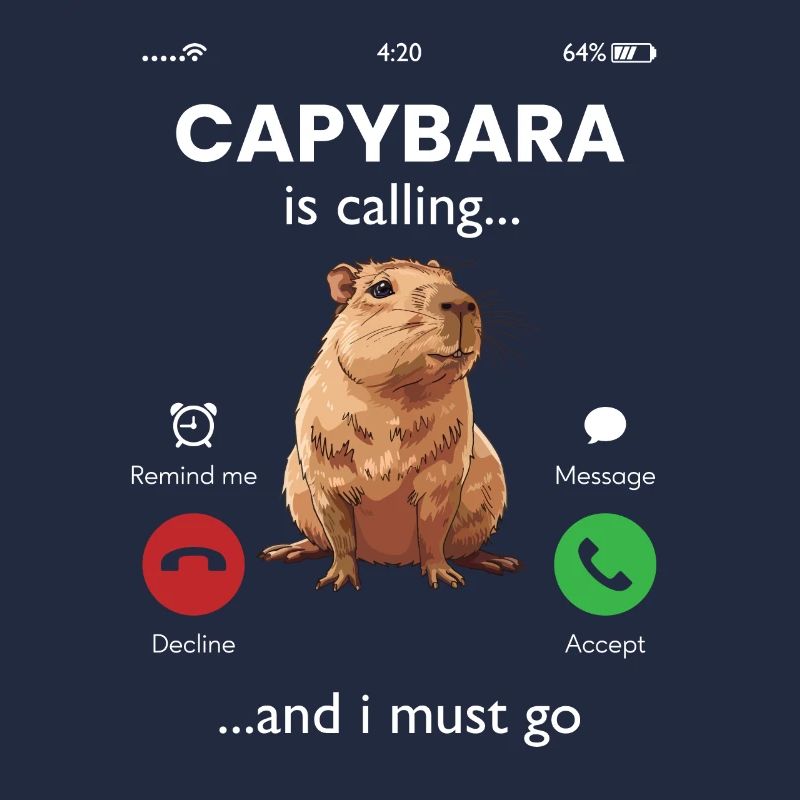 Capybara is calling