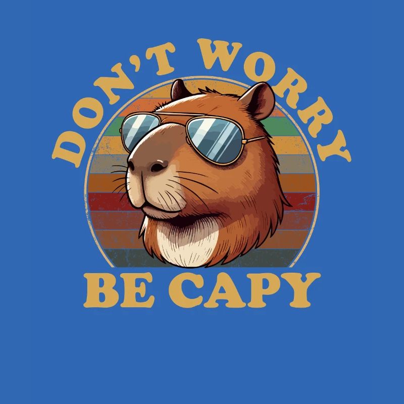 don't worry be capy, capybara