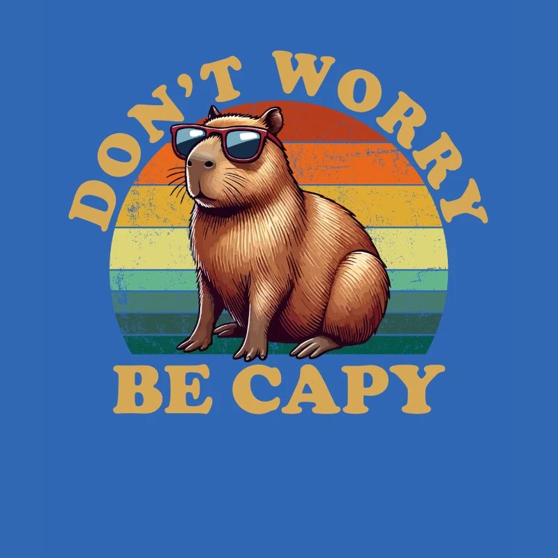 don't worry be capy, capybara