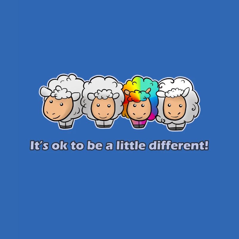 It's ok to be a little different! Sheep Crazy