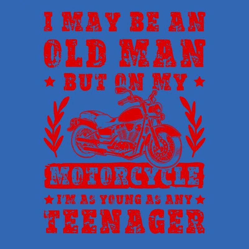 Motorcycle old man