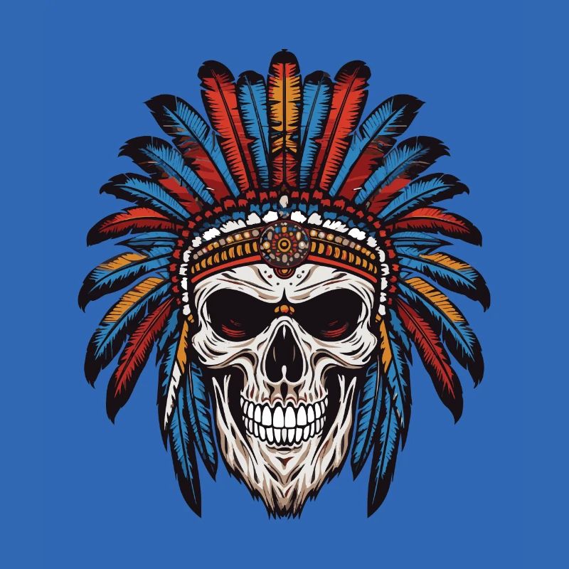 Crâne de chef indien Apache