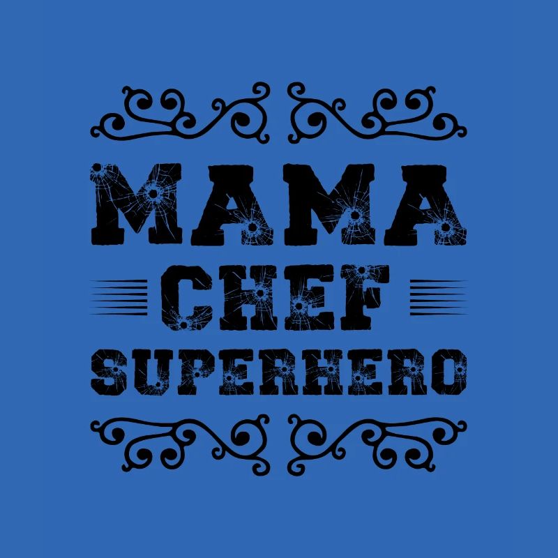 Mama Chef Superheld Mutter