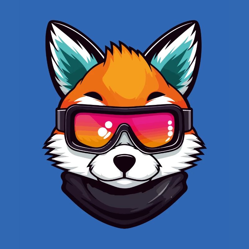 Fox Ski Goggles Comic