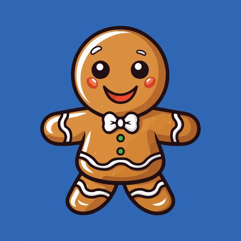 Cuisson des biscuits au pain d’épice de Noël