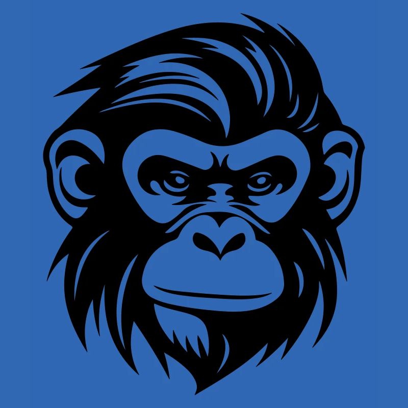 Affe Kopf
