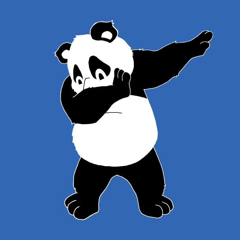 Dabbing Panda Bär