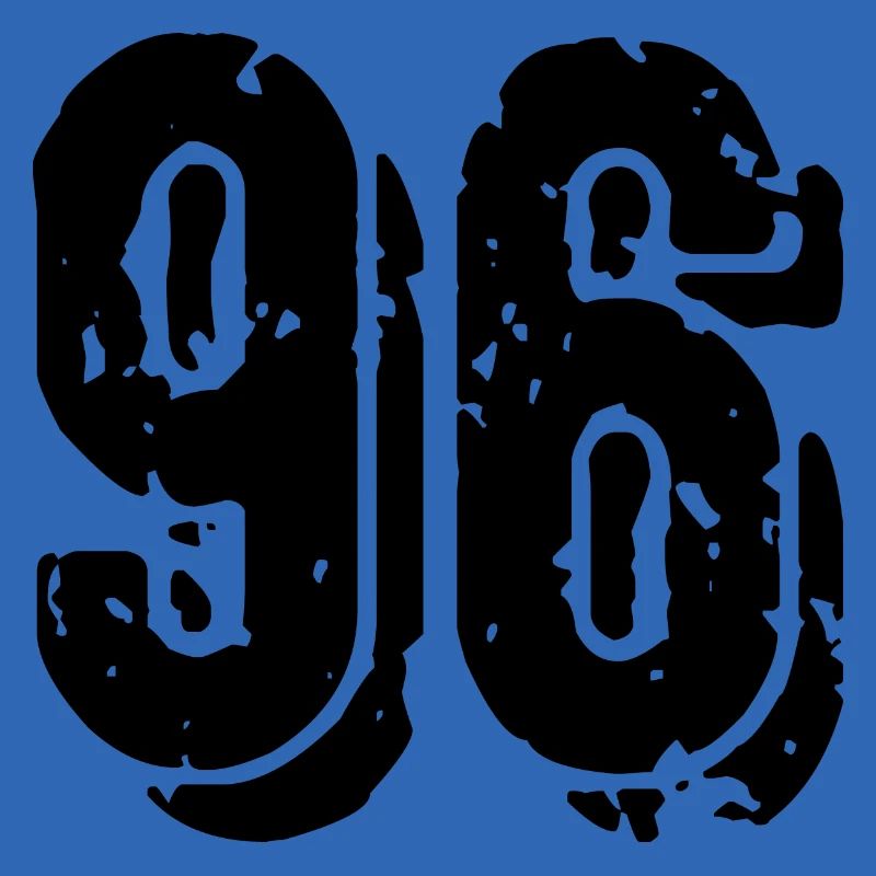 Maillot à 96 numéros