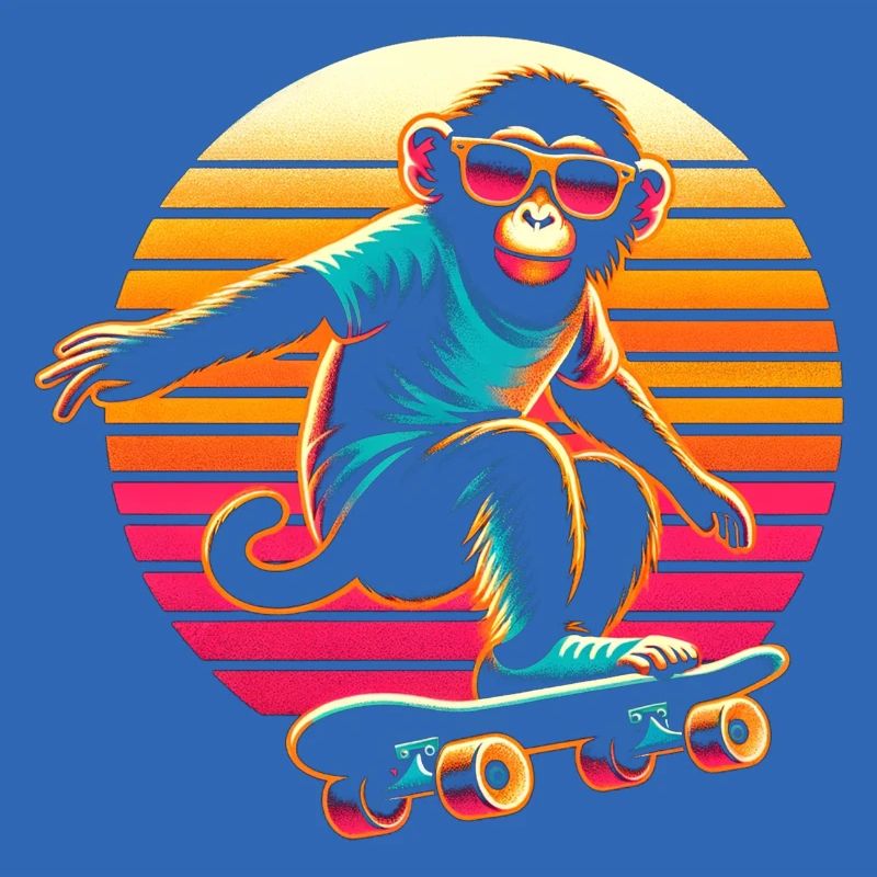Monkey Skateboard