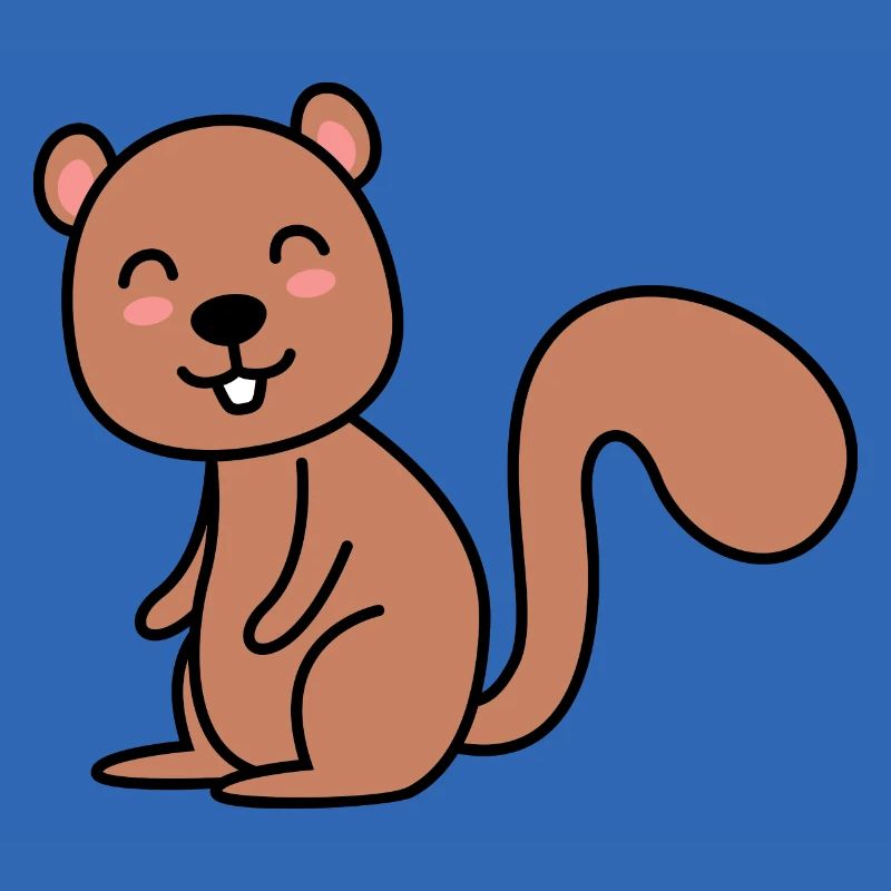 Eichhörnchen Comic Tier