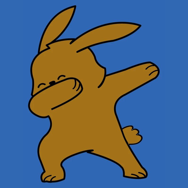 dabbing rabbit