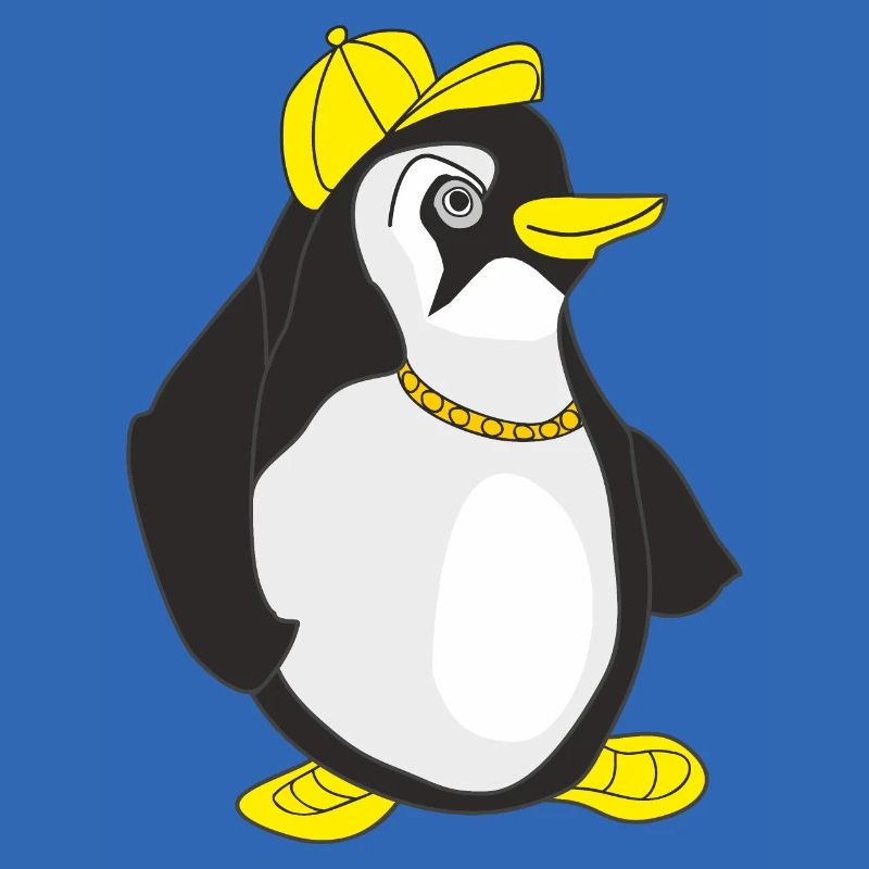 cooler Pinguin