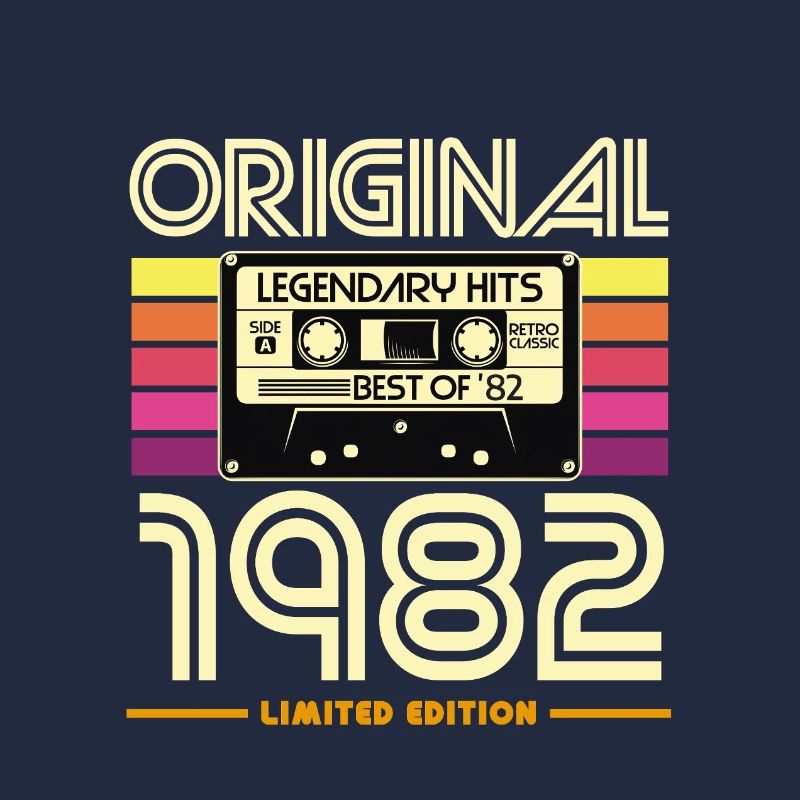 Originale limitierte Retro-Kassette von 1982