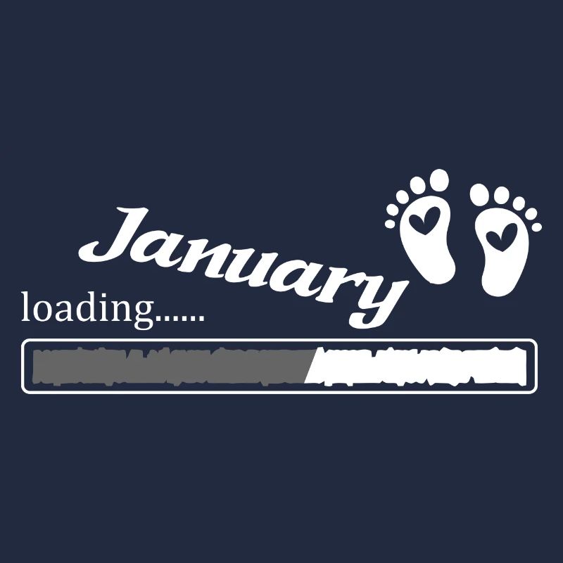 baby loading est enceinte en janvier