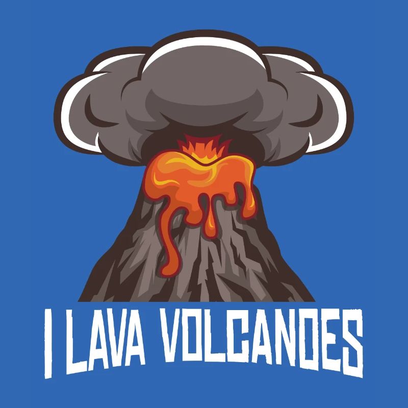 Vulkan Ausbruch Lava