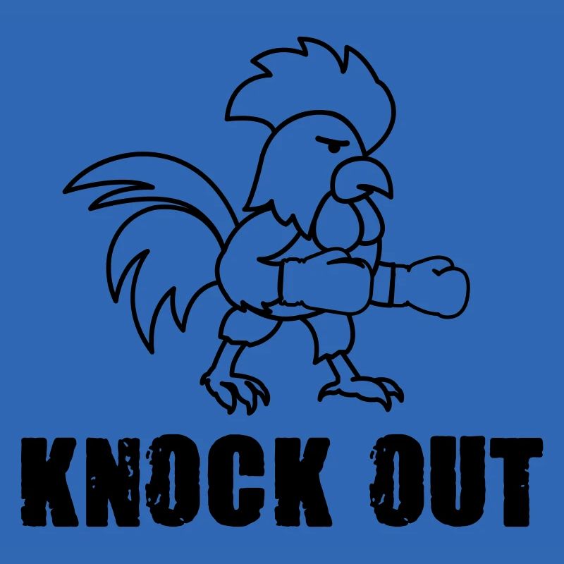 Boxer Knock Out Comic