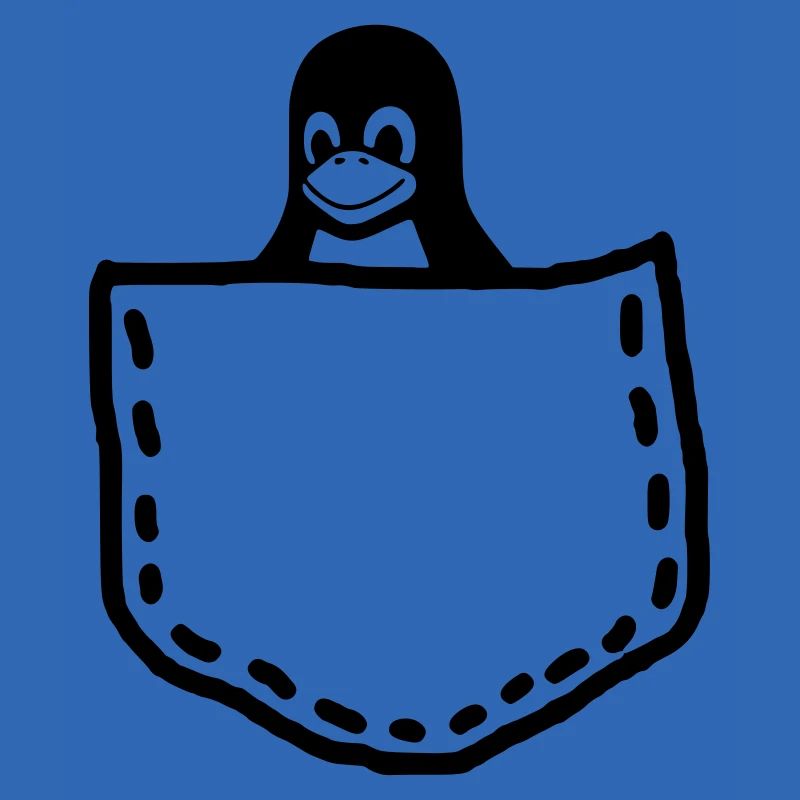 LINUX TUX PINGUIN MASKOTTCHEN
