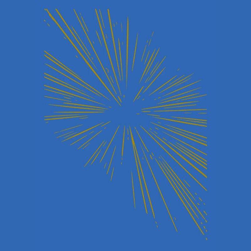 Abstract rays / gold / pattern / line