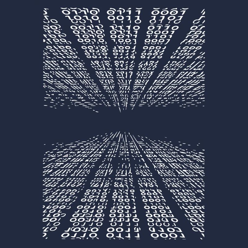 Horizontal binary code
