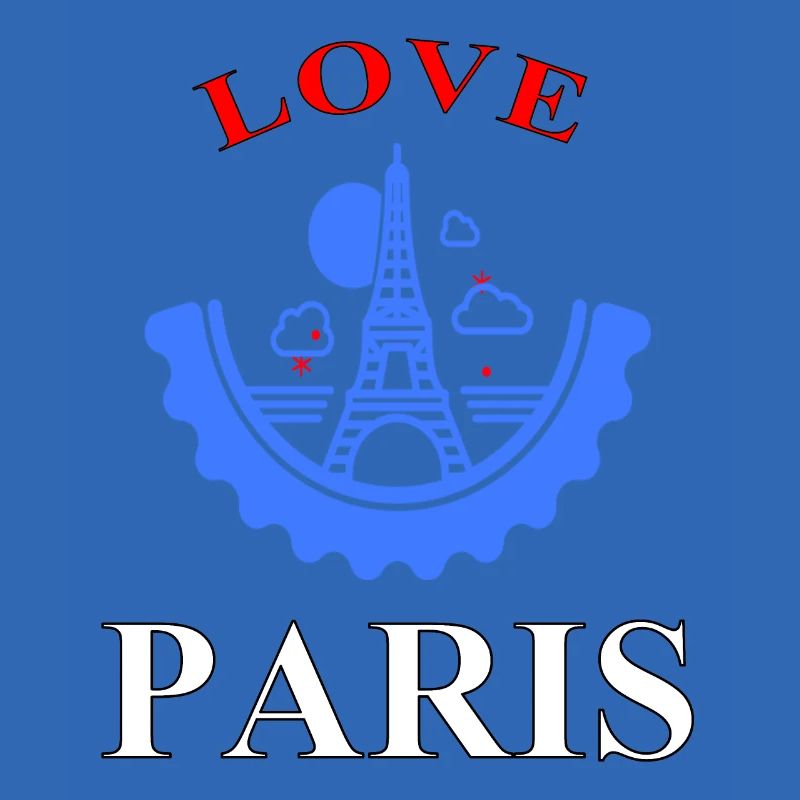 Ich liebe Paris Eiffelturm Pariser Geschenk