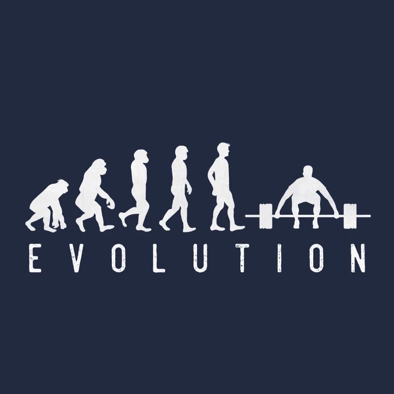 Fitness Evolution Gym Bodybuilder Gift