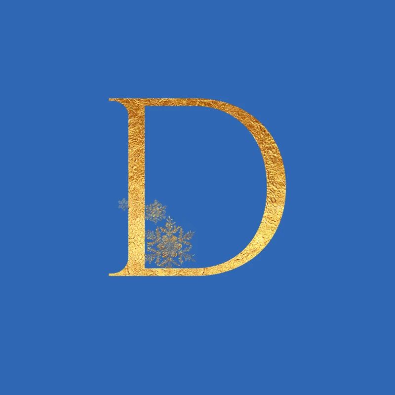 Lettre initiale D