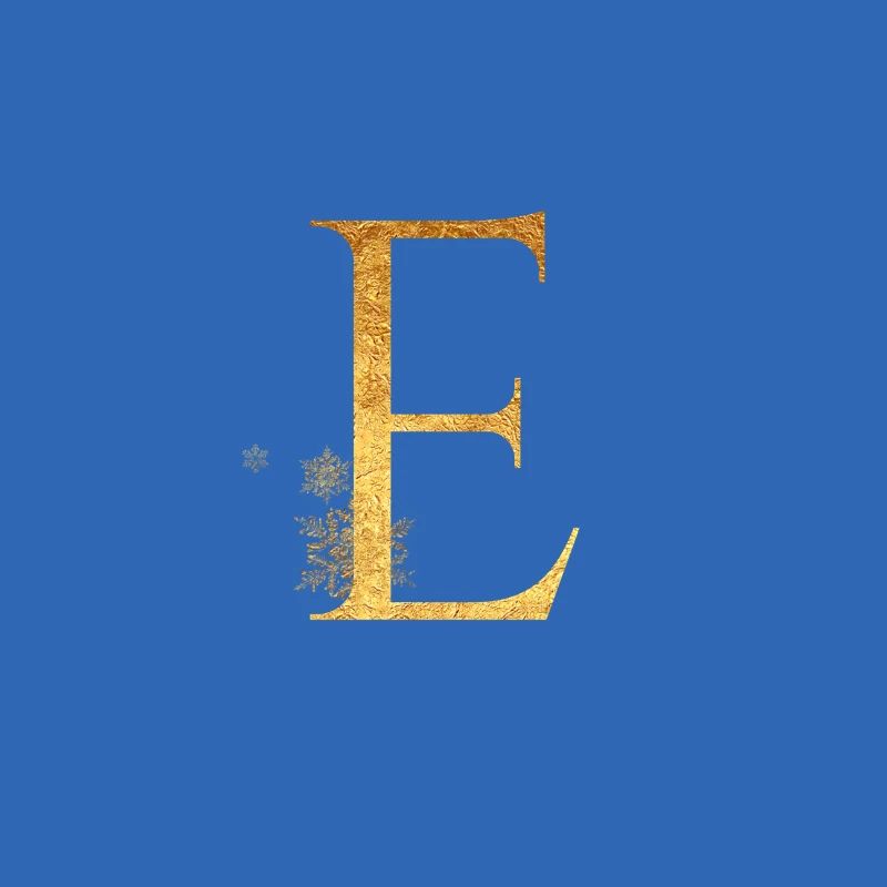 Lettre initiale E