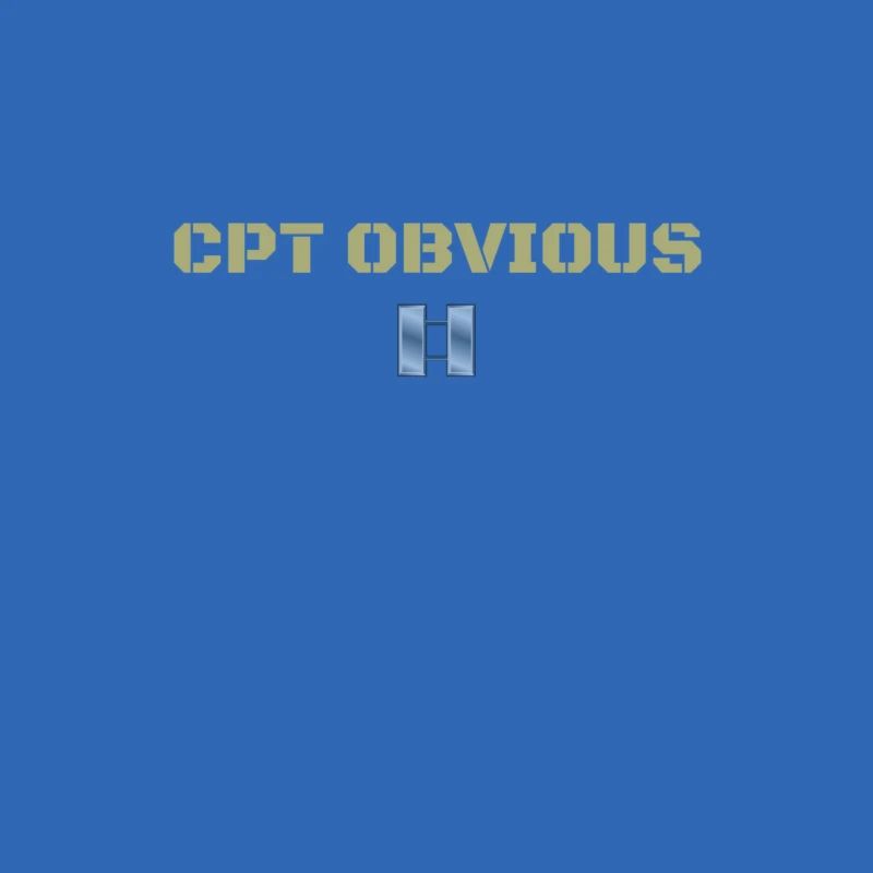 CPT CAPTAIN OBVIOUS