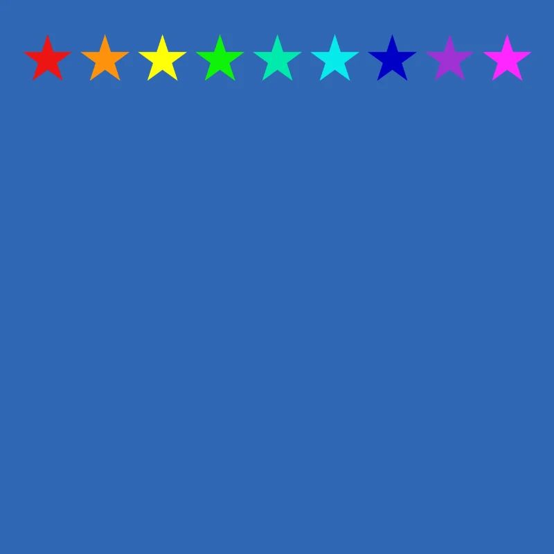 Sterne bunt Regenbogen Geschenkidee Geschenk Idee